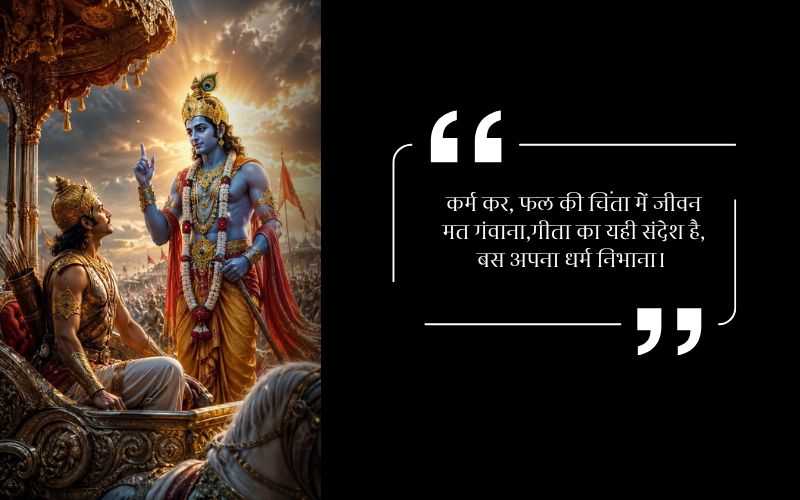 Karma Bhagavad Gita Quotes
