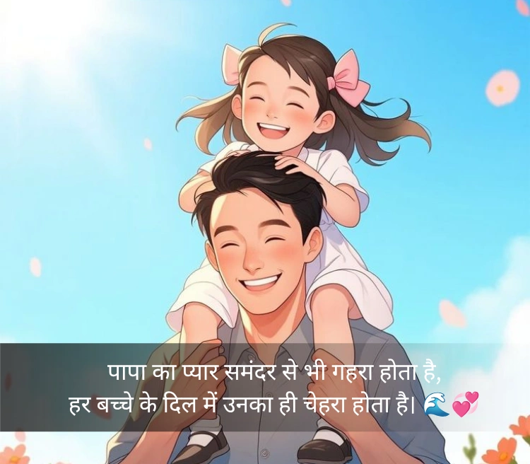  Papa ke liye shayari