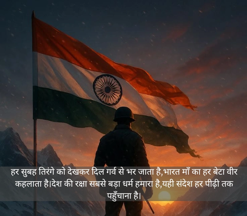 जोश भर देने वाली देशभक्ति कविता