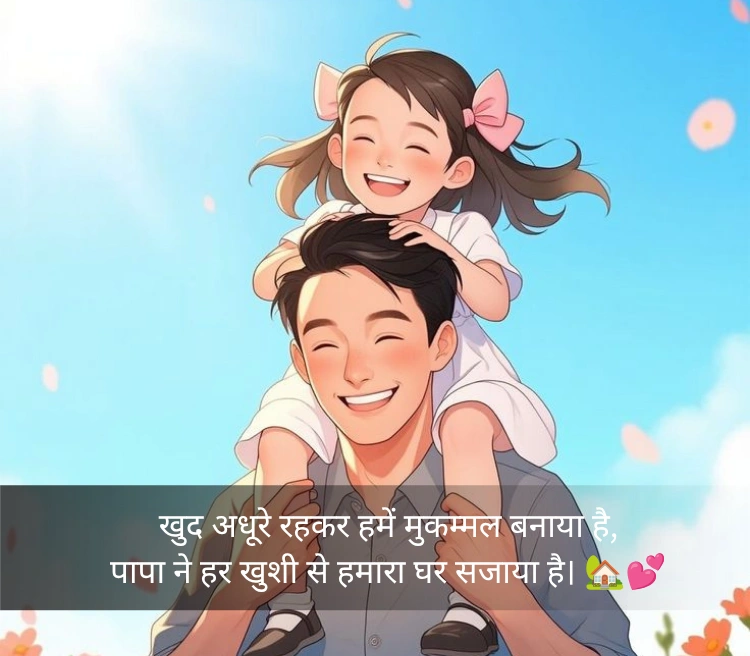  Papa ke liye shayari