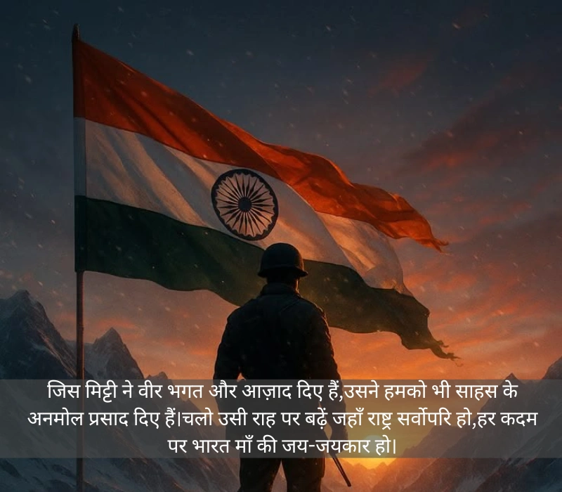 जोश भर देने वाली देशभक्ति कविता