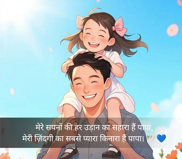  Papa ke liye shayari