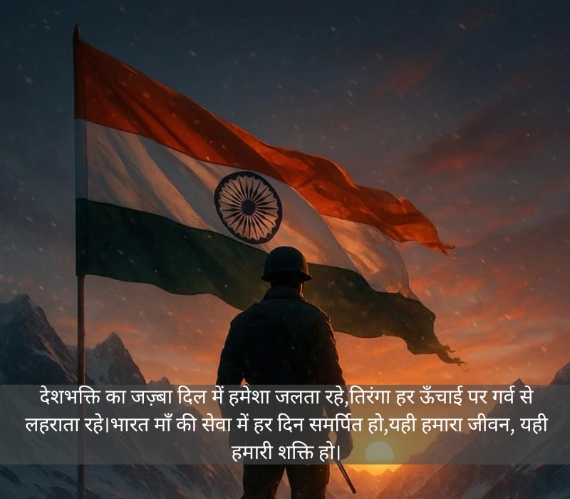 जोश भर देने वाली देशभक्ति कविता