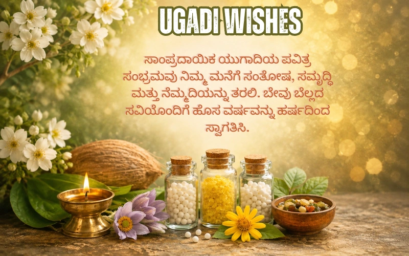 Traditional Ugadi Wishes in Kannada