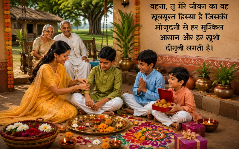 Heart Touching Raksha Bandhan Quotes In Hindi