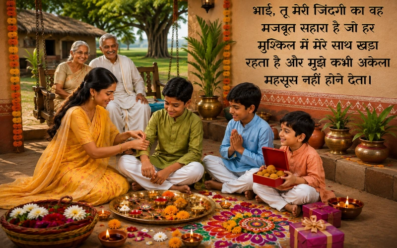 Heart Touching Raksha Bandhan Quotes In Hindi