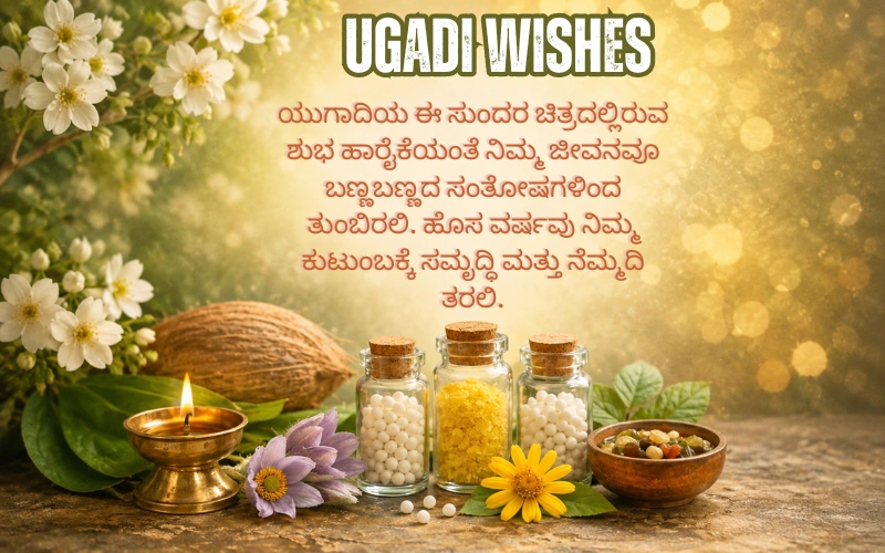 Traditional Ugadi Wishes in Kannada