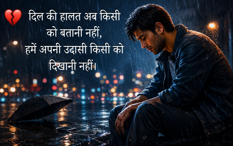 Tuta Dil Shayari