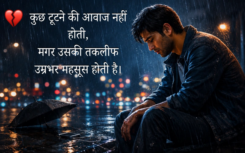 Tuta Dil Shayari