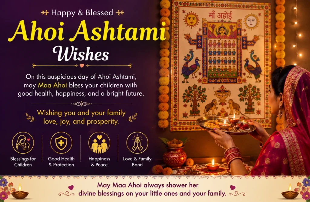 70+ Best Ahoi Ashtami Wishes: दिल छू लेने वाली शुभकामनाएँ ❤️– Shayariharroz Ahoi Ashtami Wishes
