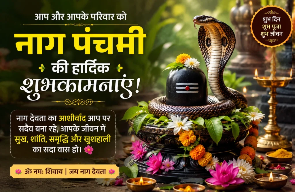60+ Nag Panchami Wishes In Hindi : Best हार्दिक शुभकामनाएं 2026 – Shayariharroz Nag Panchami Wishes In Hindi