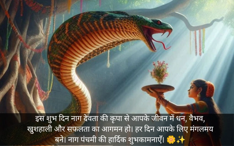 Nag Panchami Wishes In Hindi