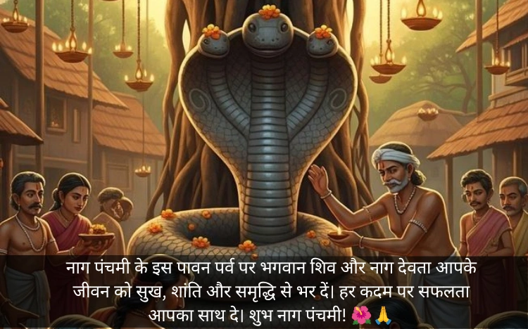 Nag Panchami Wishes In Hindi