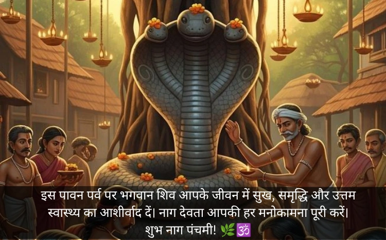 Nag Panchami Wishes In Hindi