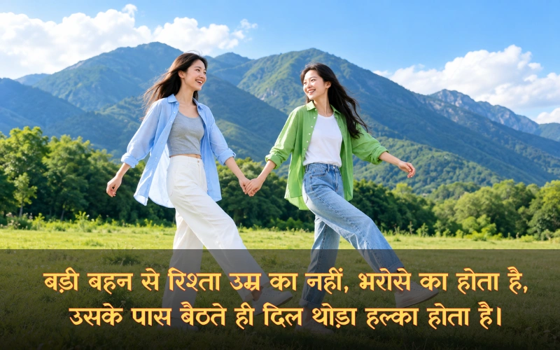 Sis बड़ी बहन के लिए स्टेटस