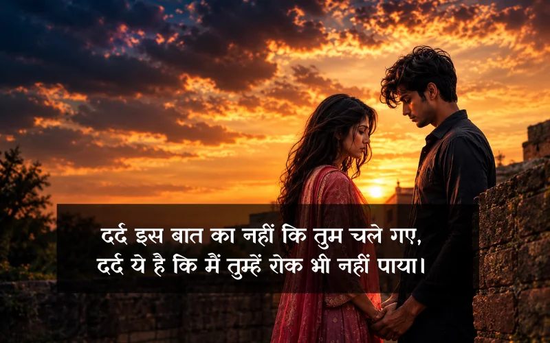 दर्द अधूरी मोहब्बत शायरी