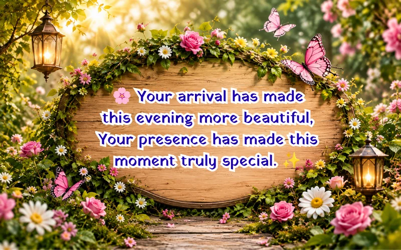 Welcome Shayari In English