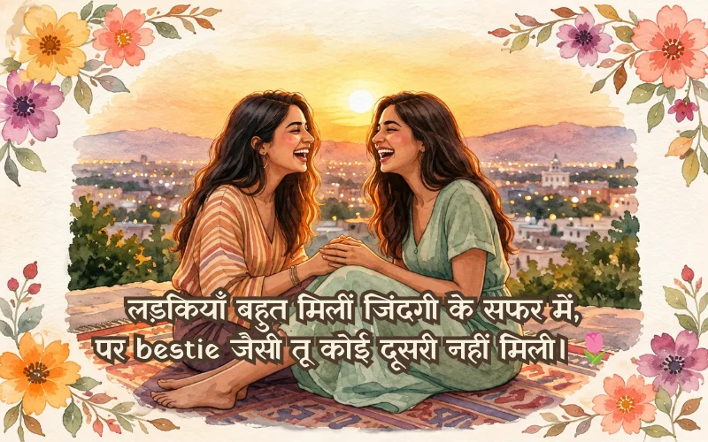 Bestie Ke Liye Shayari For Girl