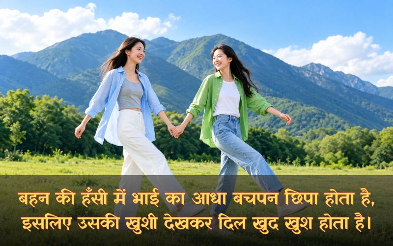 बहन भाई की शायरी