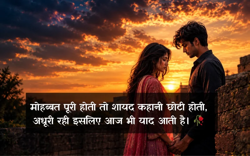 Adhuri Mohabbat Shayari
