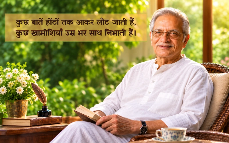 Khamoshi Gulzar Shayari