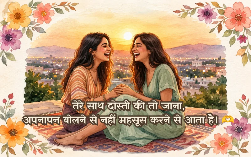 Bestie Ke Liye Shayari In Hindi