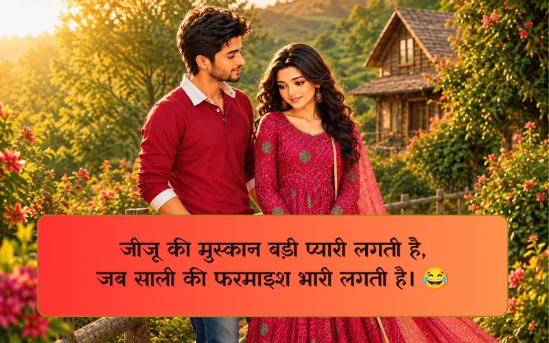 Jija Sali Shayari Funny