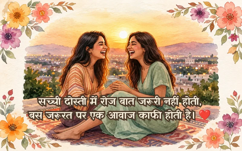 सच्ची दोस्ती शायरी Girl