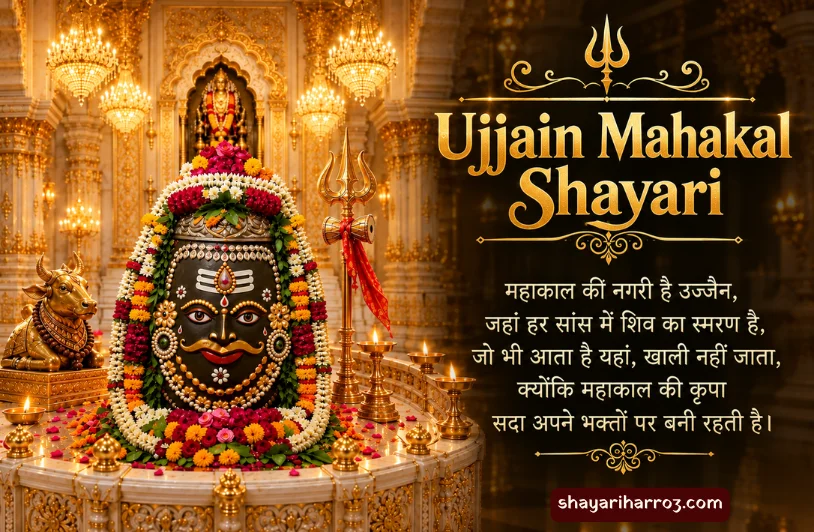 160+ Ujjain Mahakal Shayari | महाकाल भक्तों के लिए खास Ujjain Mahakal Shayari