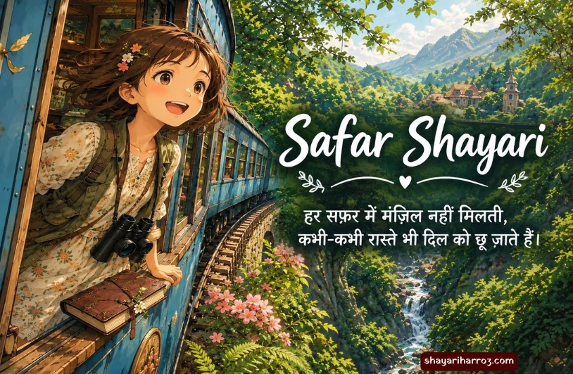 260+ Best Safar Shayari: खूबसूरत सफ़र शायरी हिंदी में
