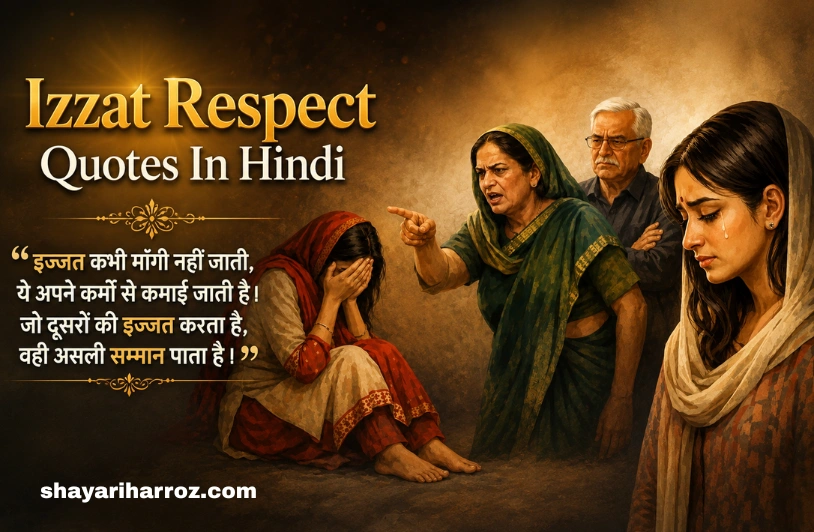 165+ Izzat Respect Quotes In Hindi | आत्मसम्मान और इज़्ज़त के विचार Izzat Respect Quotes In Hindi