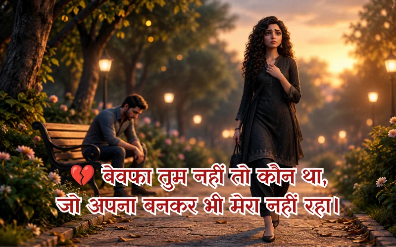 Bewafa Shayari