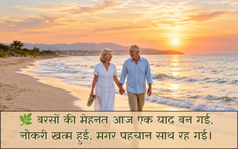 Retirement Shayari In Hindi