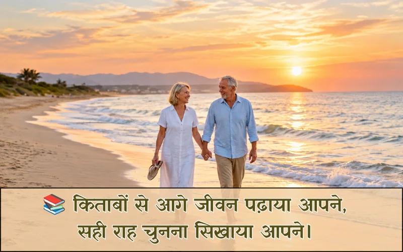 Retirement Shayari In Hindi For Teacher