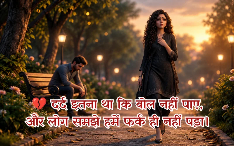 Dard Bhari Bewafa Shayari