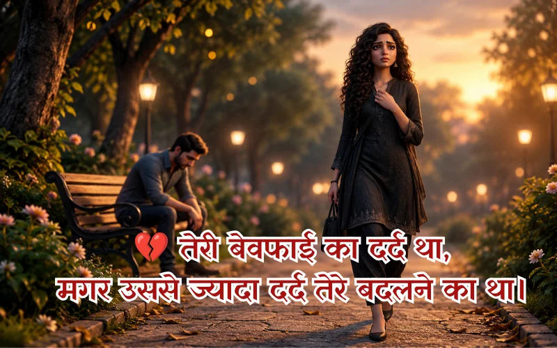 Bewafa Shayari Hindi