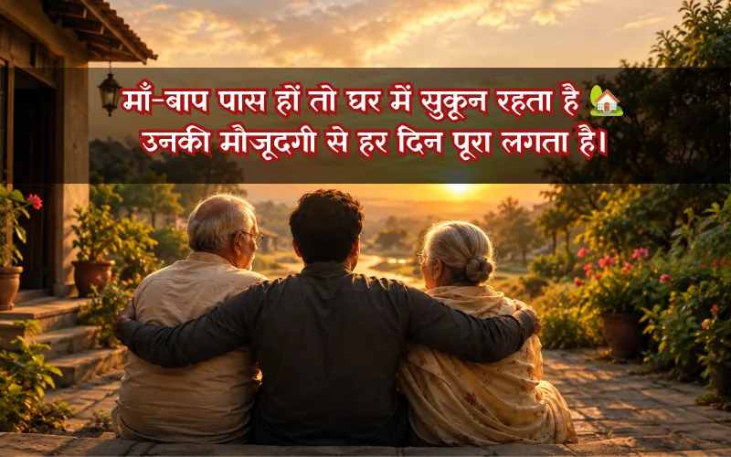 Parents Heart Touching Maa Baap Emotional Shayari
