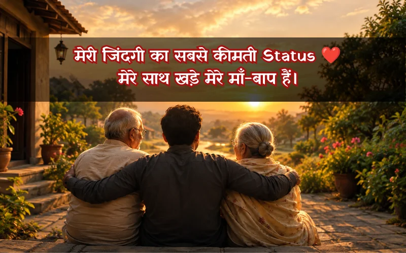 Status Maa Baap Emotional Shayari