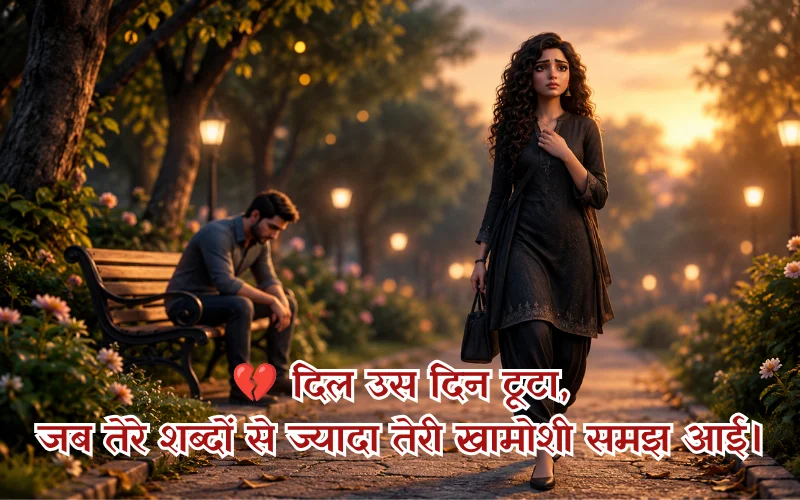 बेवफा शायरी दिल टूटने वाली