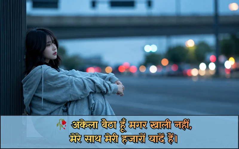 Alone Sad Shayari