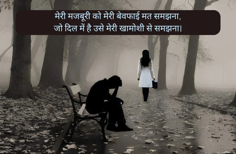 मेरी मजबूरी शायरी